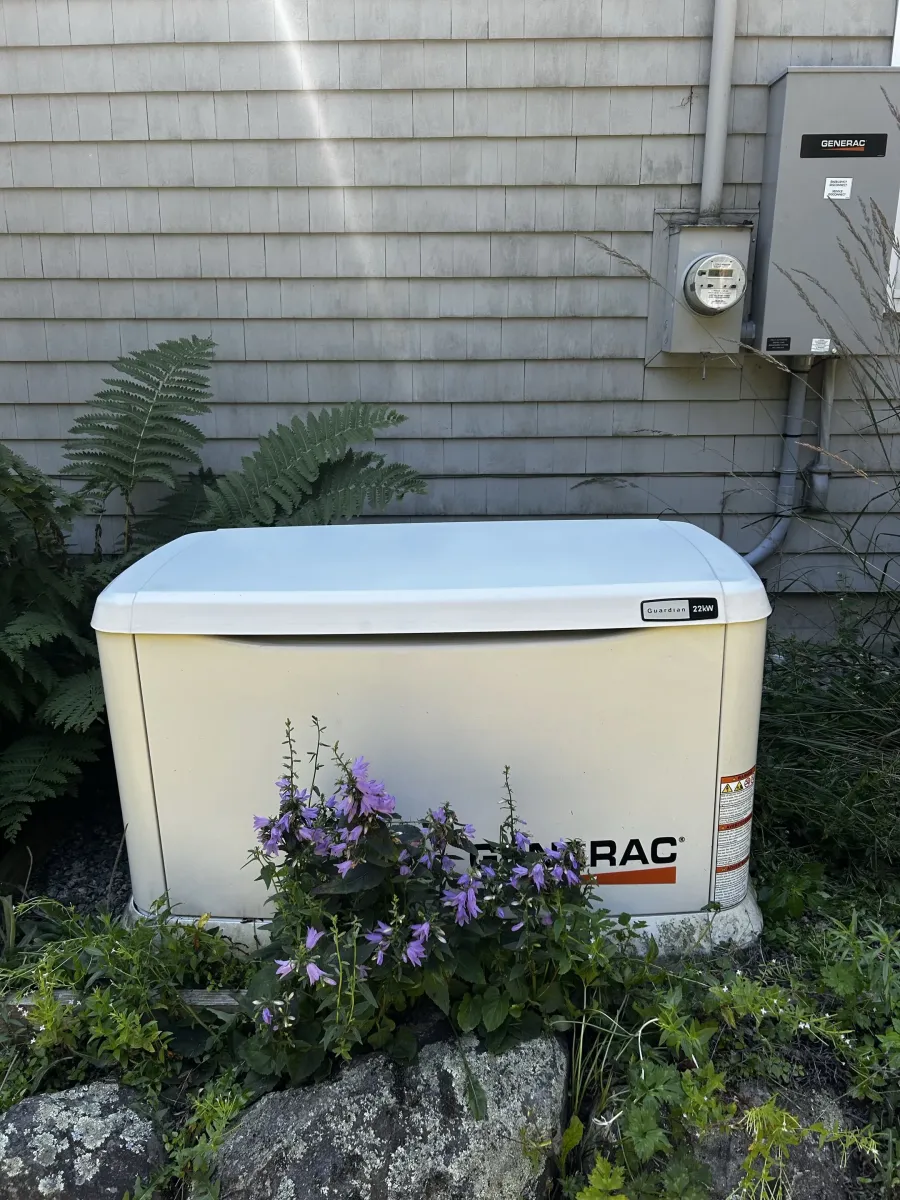 Step-by-step generator installation process in Rockport, ME