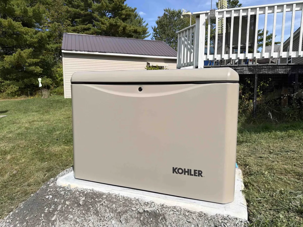 Scheduled generator service and reminders